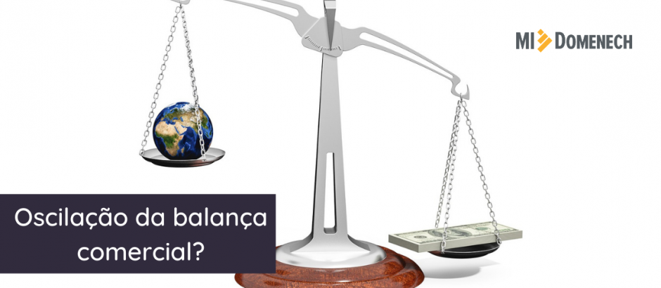 Oscilação da balança comercial_